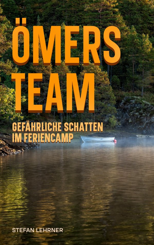 Gefährliche Schatten im Feriencamp – Buchcover